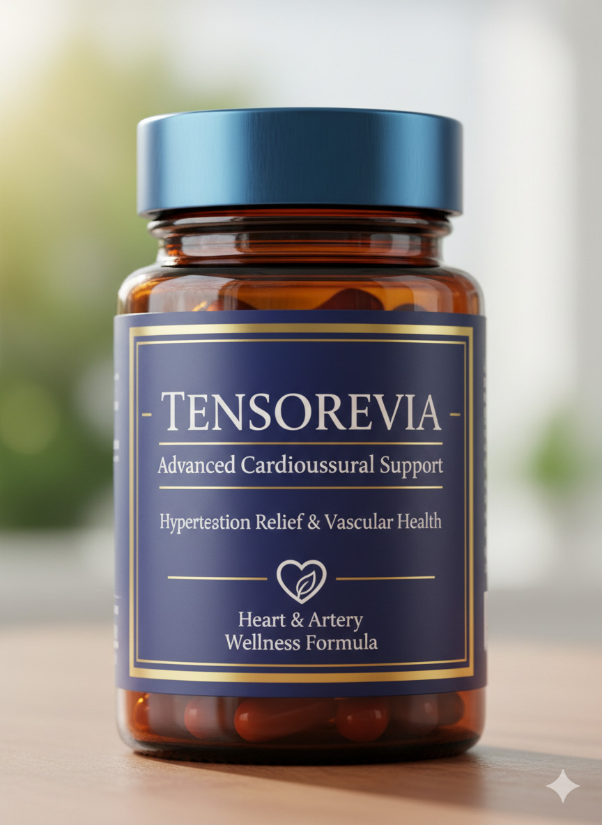 Tensorevia dietary supplement bottle